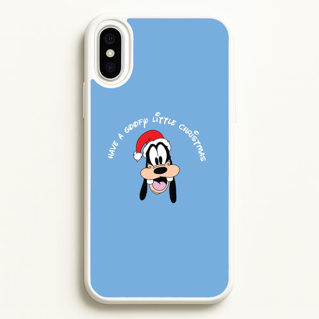 Have A Goofly Little Christmas Christmas - Disney Christmas Phone Case for iPhone XS Max