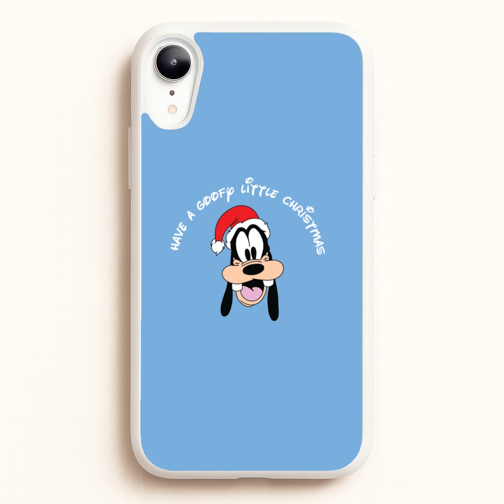 Have A Goofly Little Christmas Christmas - Disney Christmas Phone Case for iPhone XR