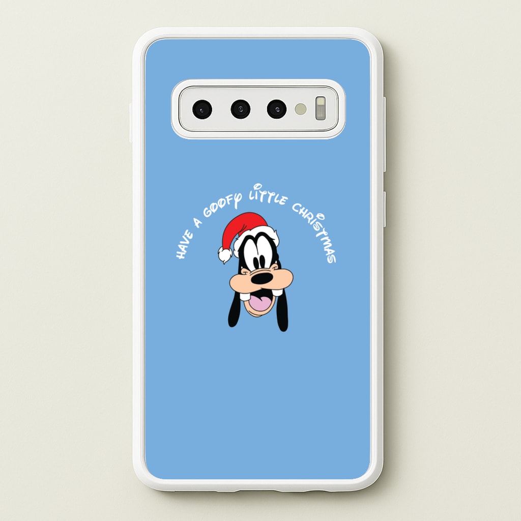 Have A Goofly Little Christmas Christmas - Disney Christmas Phone Case for Galaxy S10 Plus