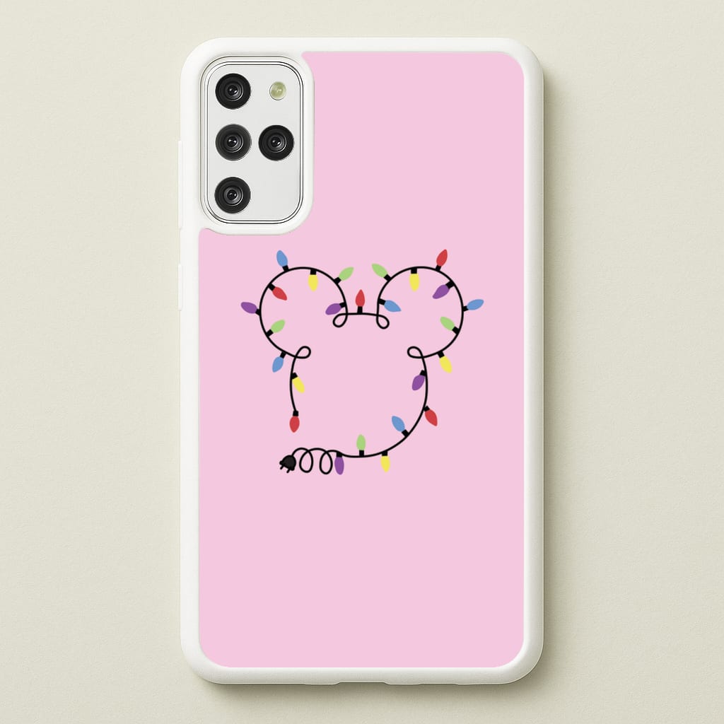 Mouse Christmas Lights Christmas - Disney Christmas Phone Case for Galaxy S20 Plus