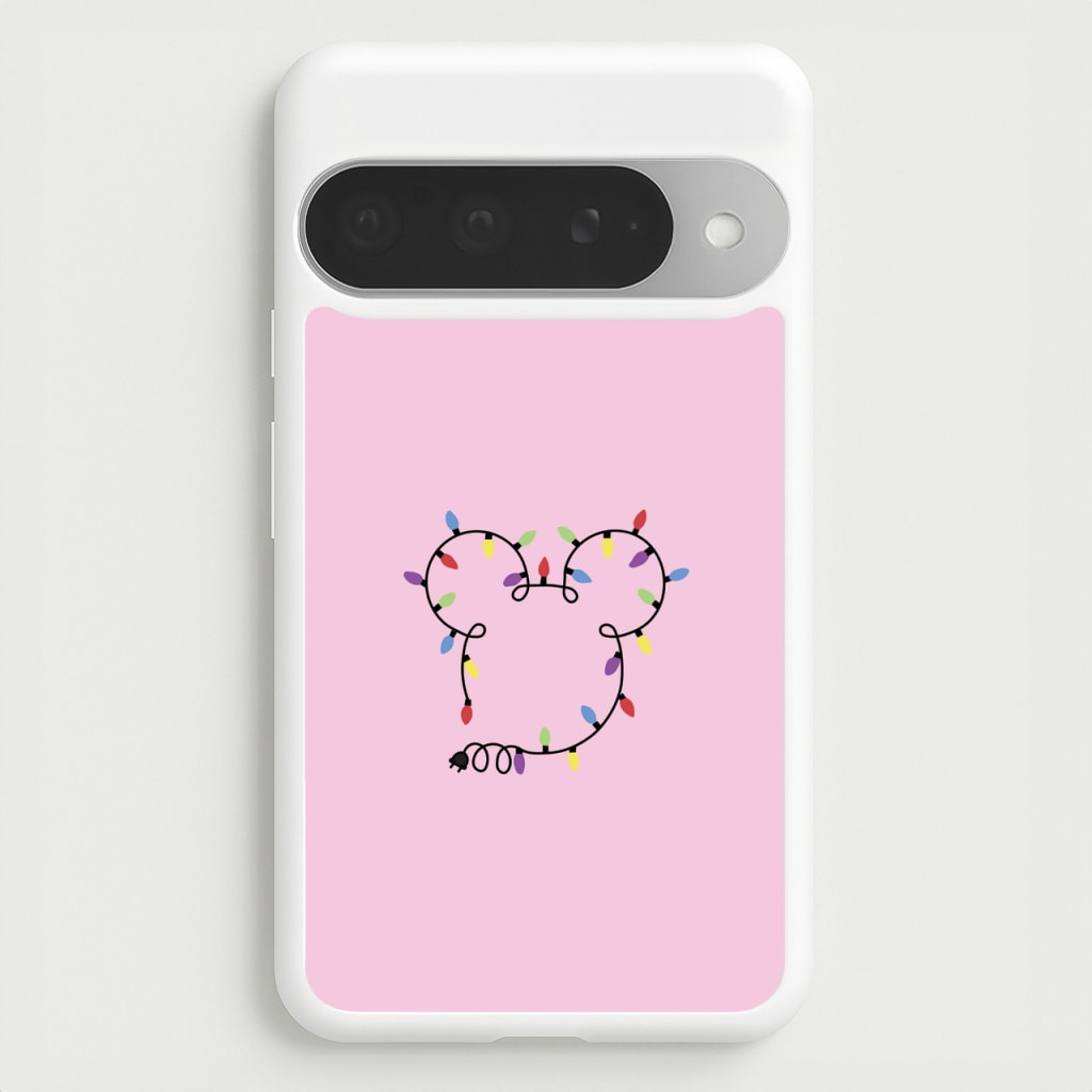 Mouse Christmas Lights Christmas Phone Case for Google Pixel 10 Pro XL