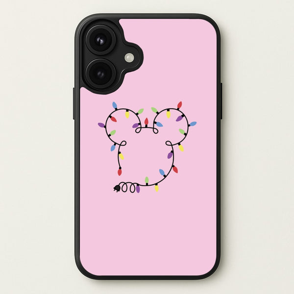 Mouse Christmas Lights Christmas Phone Case for iPhone 17