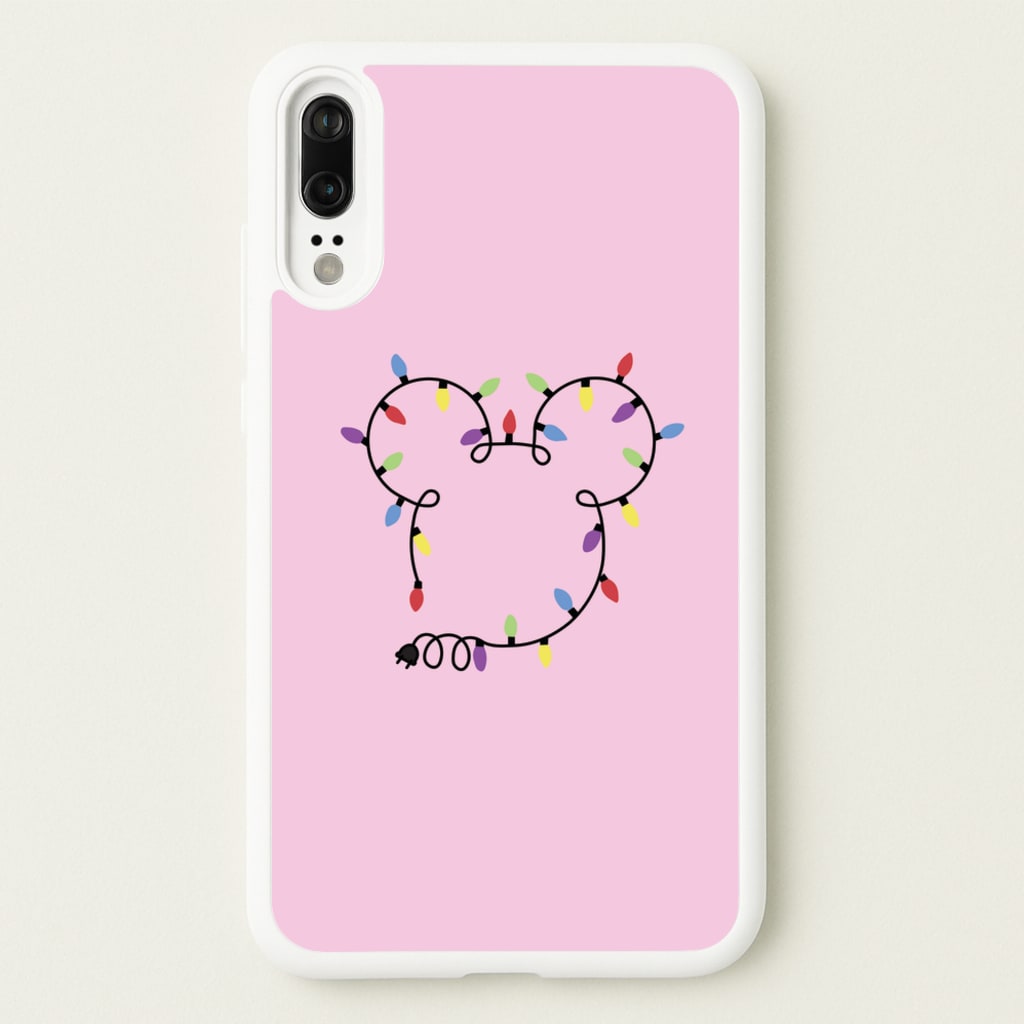 Mouse Christmas Lights Christmas - Disney Christmas Phone Case for Huawei P20
