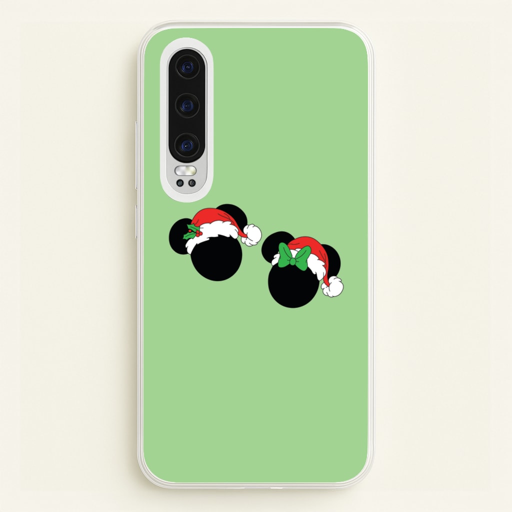 Festive Mice Christmas - Disney Christmas Phone Case for Huawei P30