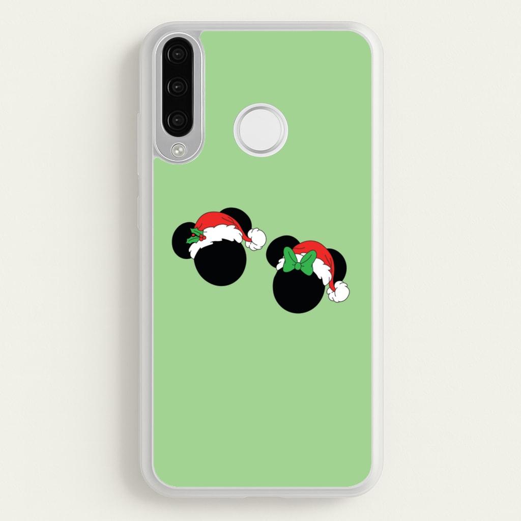Festive Mice Christmas - Disney Christmas Phone Case for Huawei P30 Lite