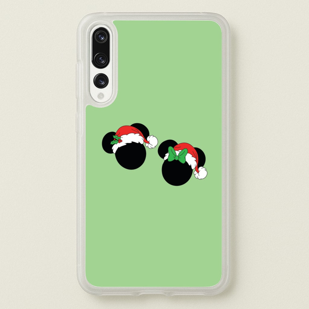 Festive Mice Christmas - Disney Christmas Phone Case for Huawei P20 Pro