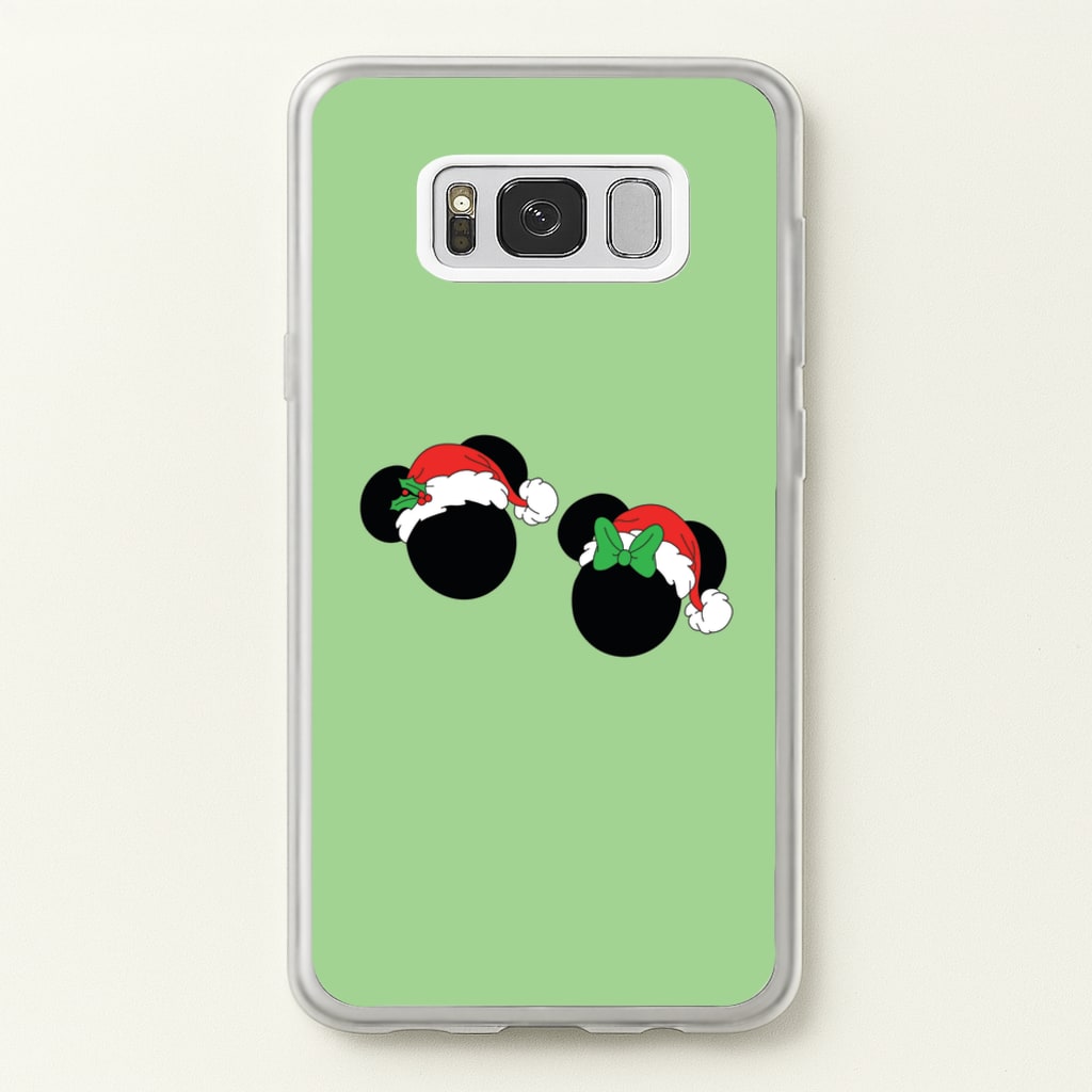 Festive Mice Christmas - Disney Christmas Phone Case for Galaxy S8