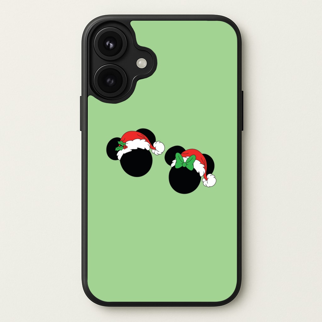 Festive Mice Christmas Phone Case for iPhone 17