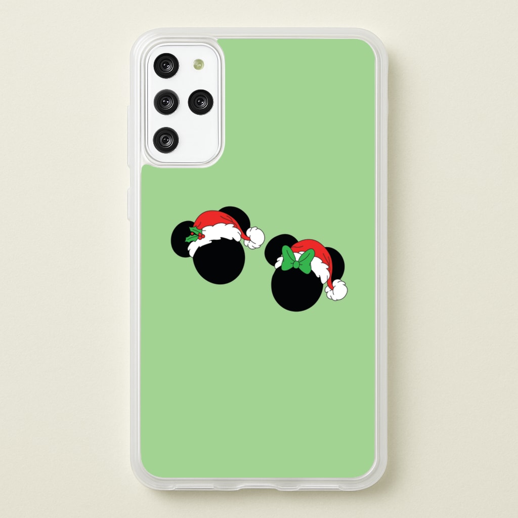 Festive Mice Christmas - Disney Christmas Phone Case for Galaxy S20 Plus