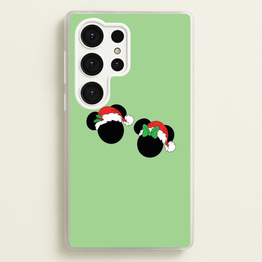 Festive Mice Christmas - Disney Christmas Phone Case for Galaxy S25 Ultra