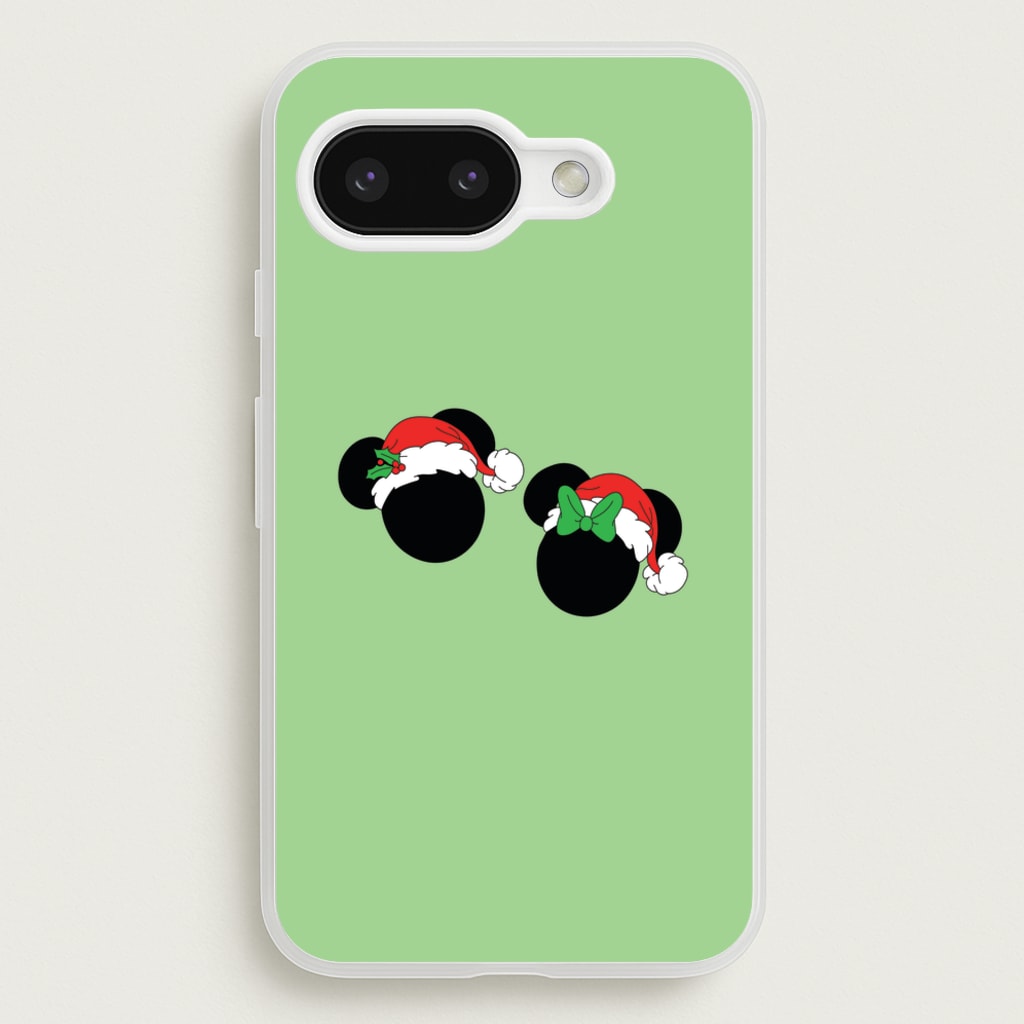 Festive Mice Christmas - Disney Christmas Phone Case for Google Pixel 9a