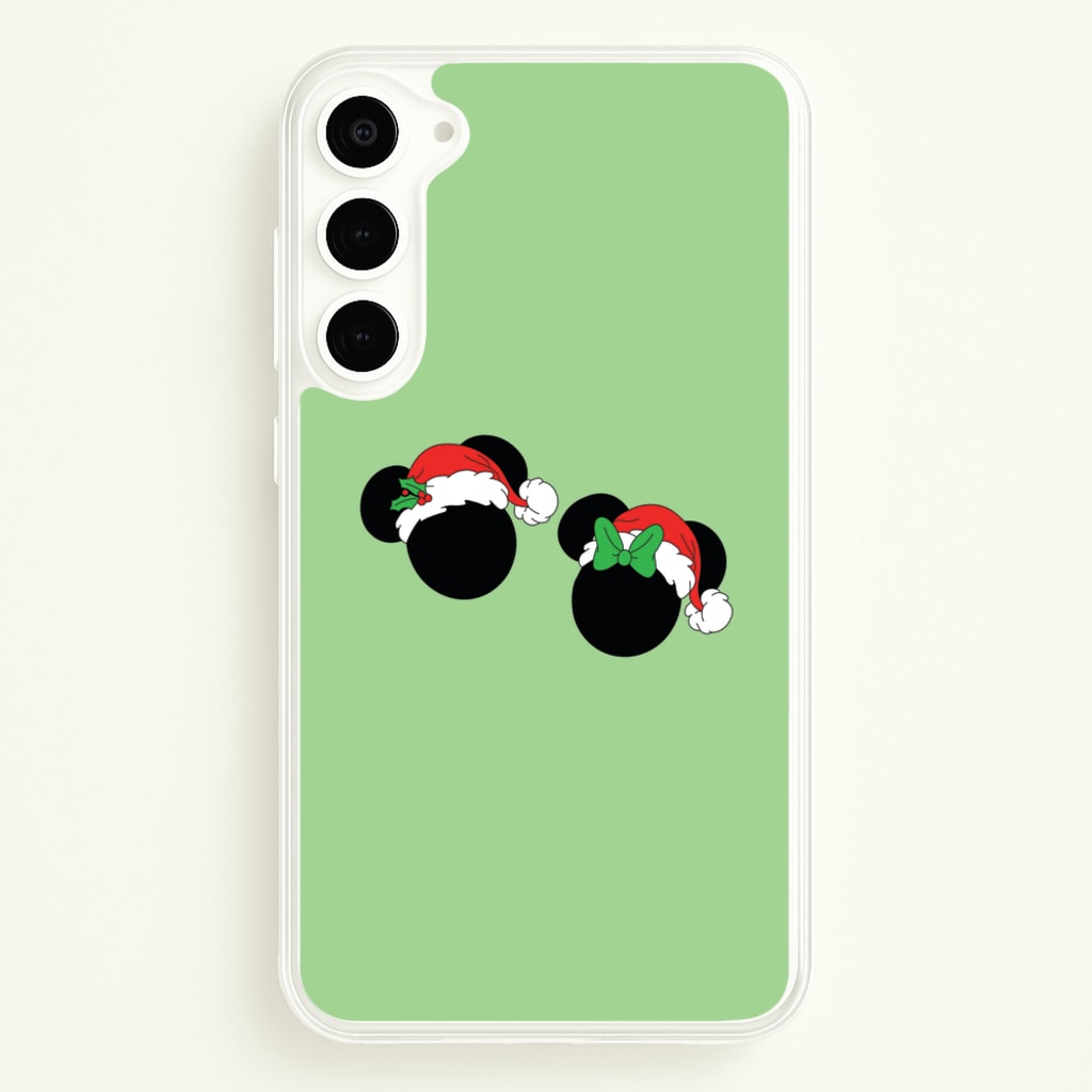 Festive Mice Christmas - Disney Christmas Phone Case for Galaxy S23