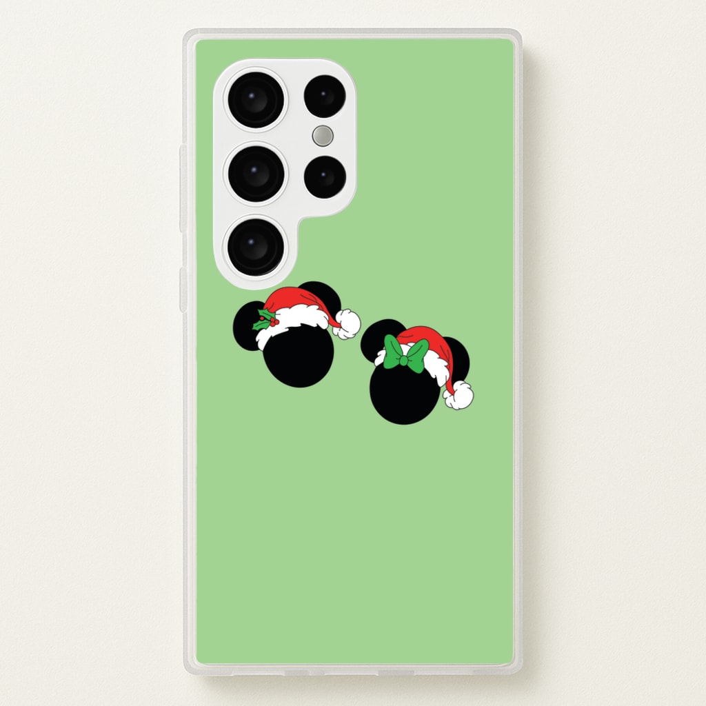 Festive Mice Christmas - Disney Christmas Phone Case for Galaxy S24 Ultra