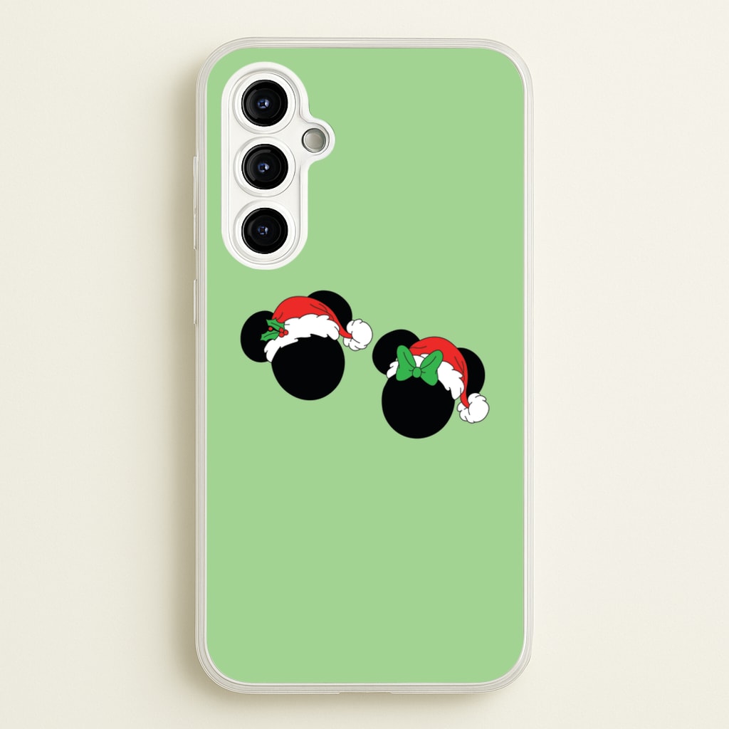 Festive Mice Christmas - Disney Christmas Phone Case for Galaxy A54
