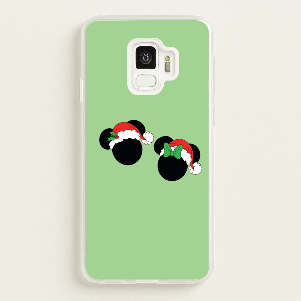 Festive Mice Christmas - Disney Christmas Phone Case for Galaxy S9