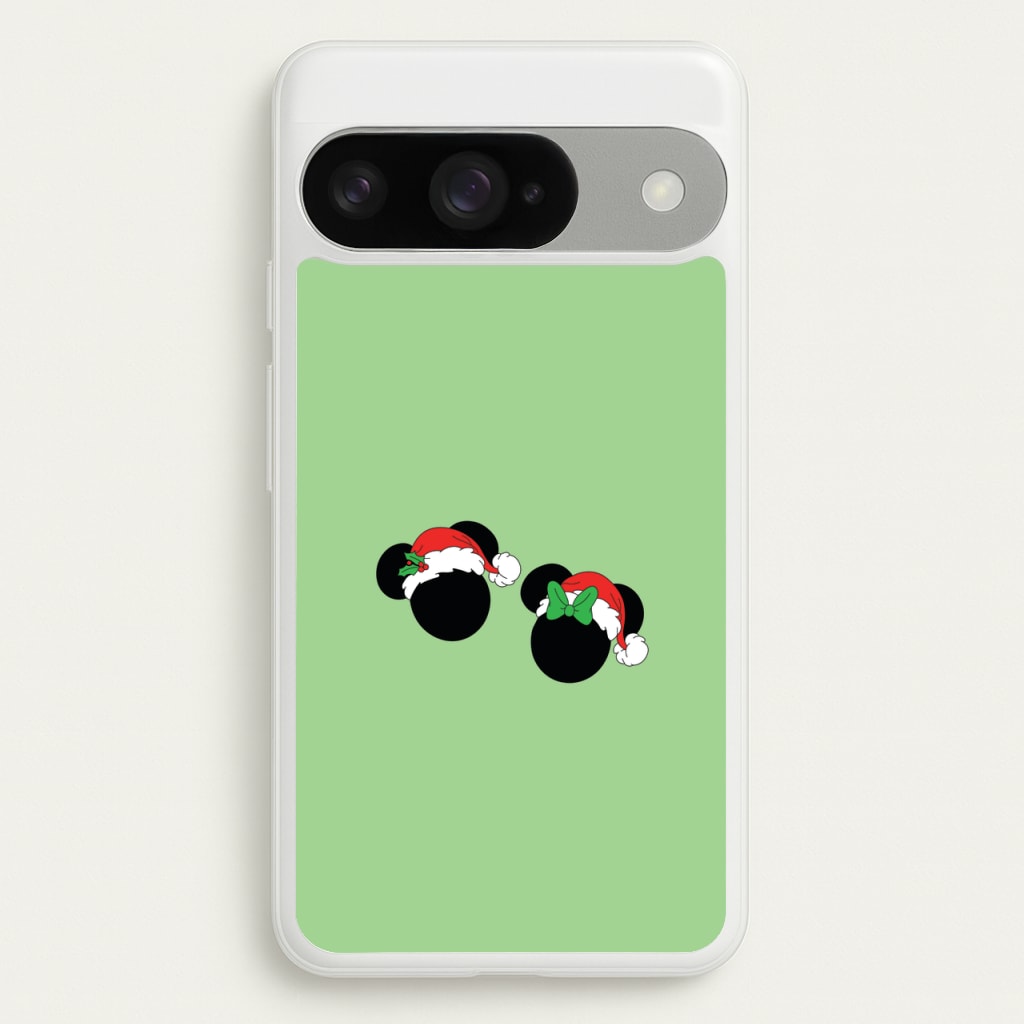Festive Mice Christmas Phone Case for Google Pixel 10 / 10 Pro