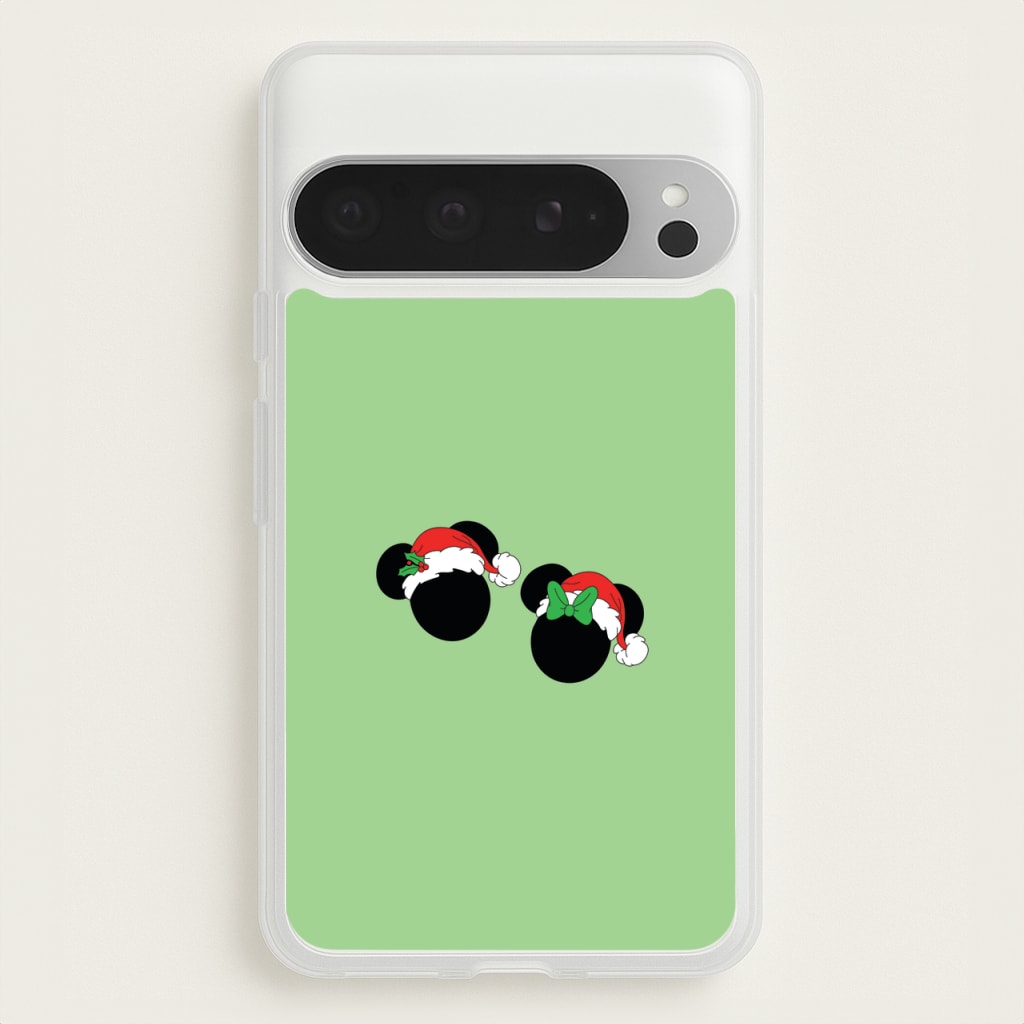 Festive Mice Christmas - Disney Christmas Phone Case for Google Pixel 9 Pro XL