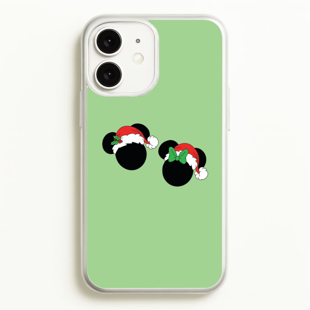 Festive Mice Christmas - Disney Christmas Phone Case for iPhone 11