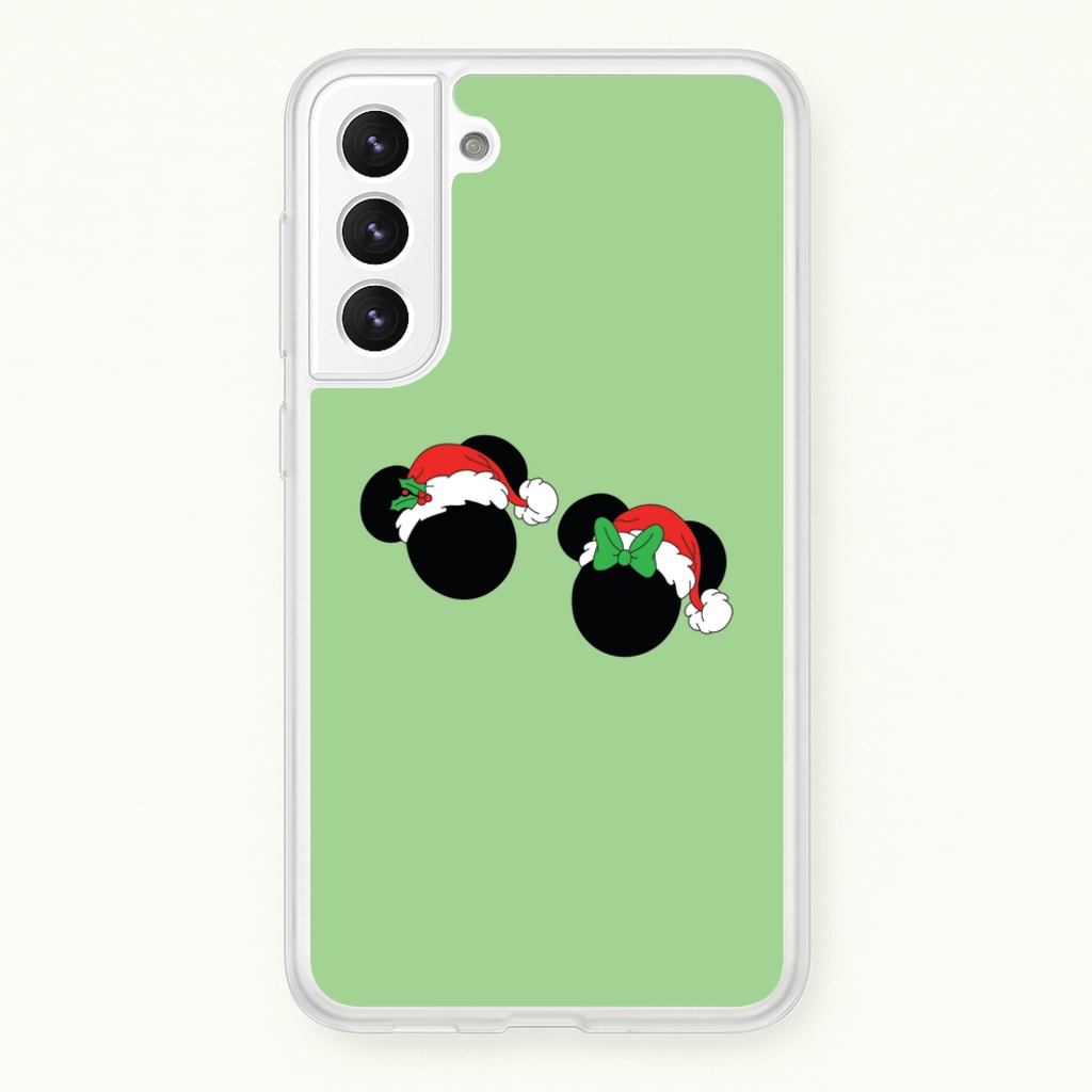 Festive Mice Christmas - Disney Christmas Phone Case for Galaxy S22