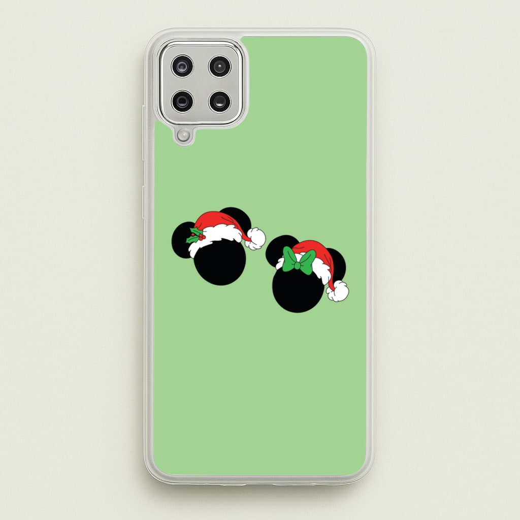 Festive Mice Christmas - Disney Christmas Phone Case for Galaxy A12