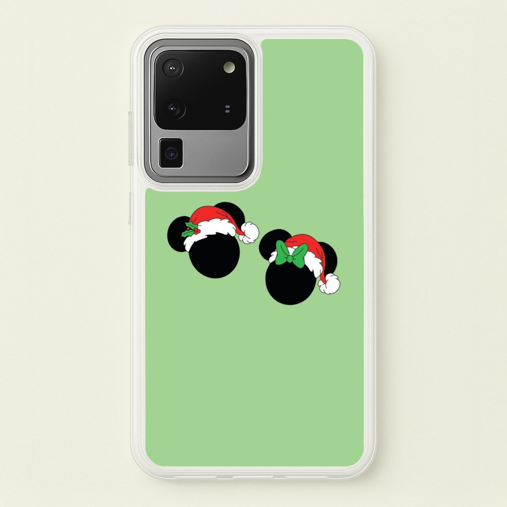 Festive Mice Christmas - Disney Christmas Phone Case for Galaxy S20 Ultra