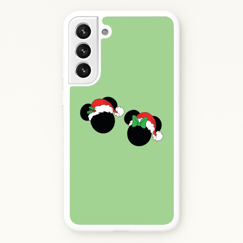 Festive Mice Christmas - Disney Christmas Phone Case for Galaxy S22 Plus