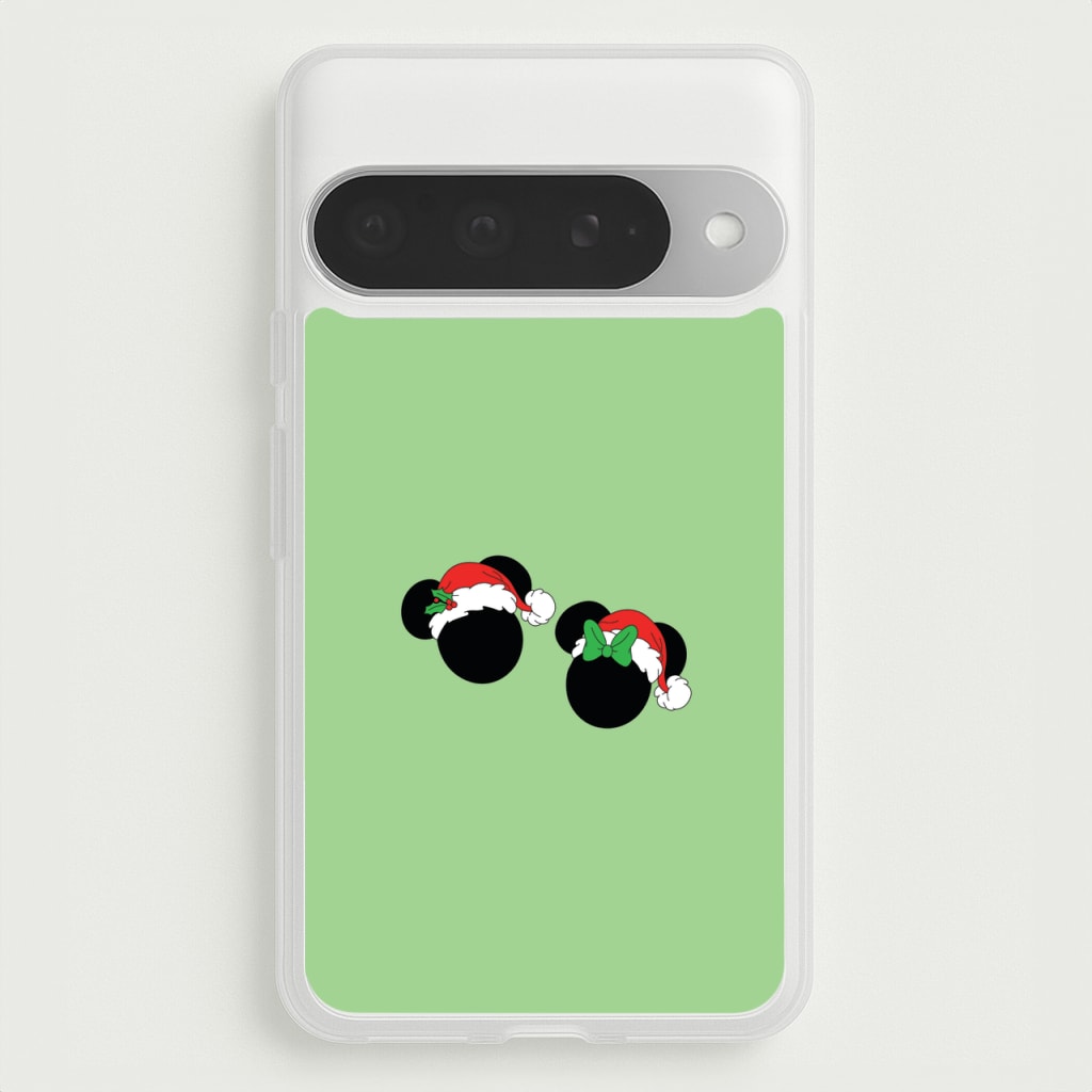 Festive Mice Christmas Phone Case for Google Pixel 10 Pro XL