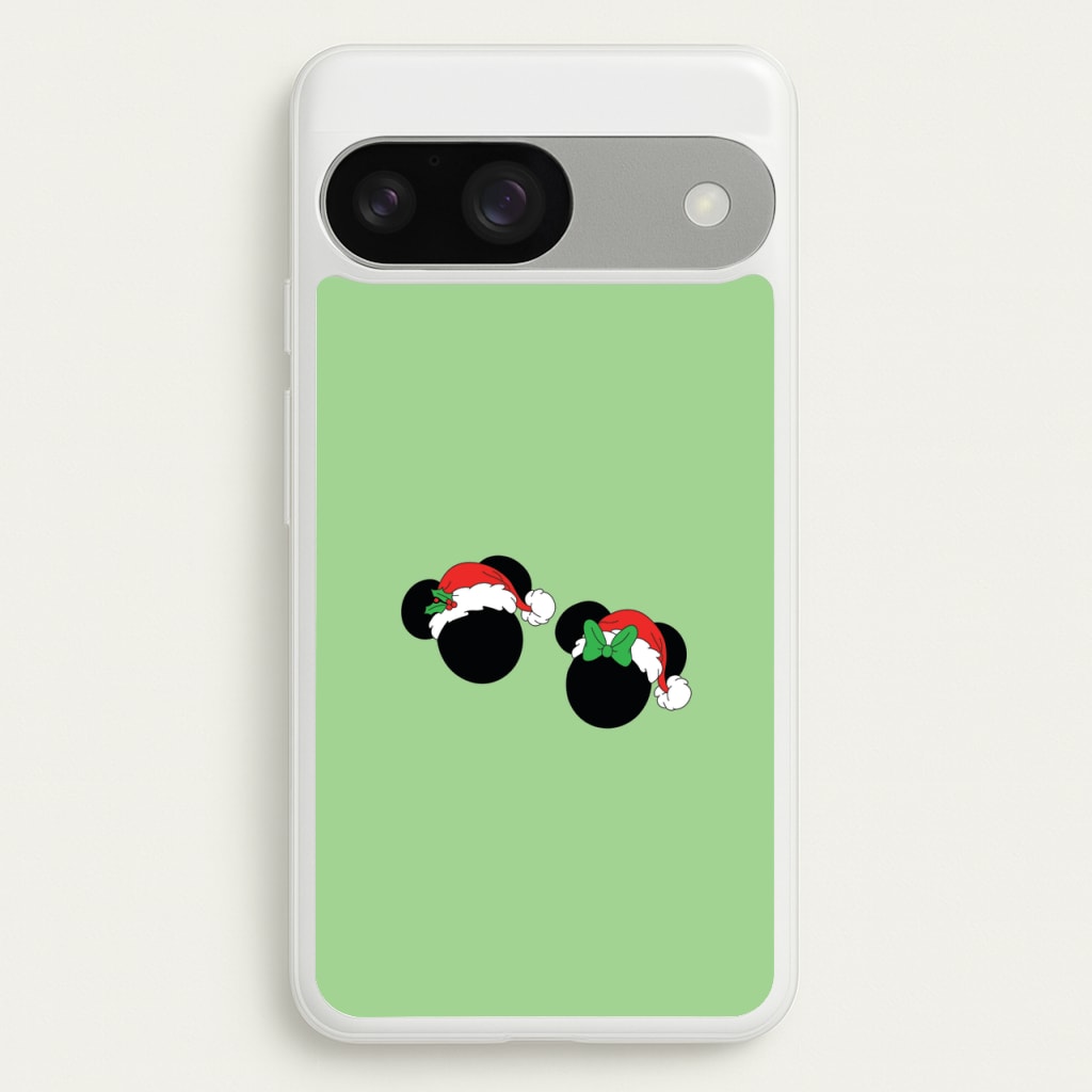 Festive Mice Christmas - Disney Christmas Phone Case for Google Pixel 9 / 9 Pro