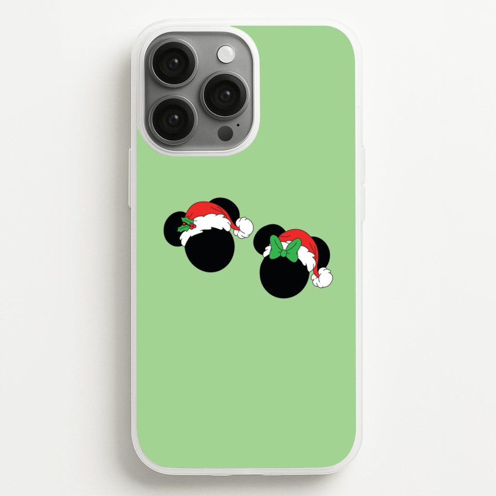 Festive Mice Christmas - Disney Christmas Phone Case for iPhone 13 Pro Max