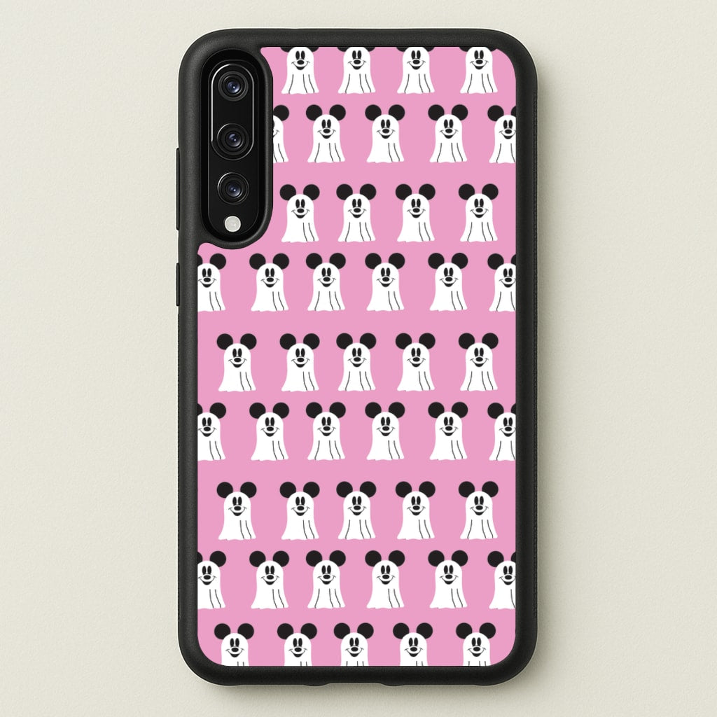 Mouse Ghost Pattern Halloween - Disney Halloween Phone Case for Huawei P20 Pro