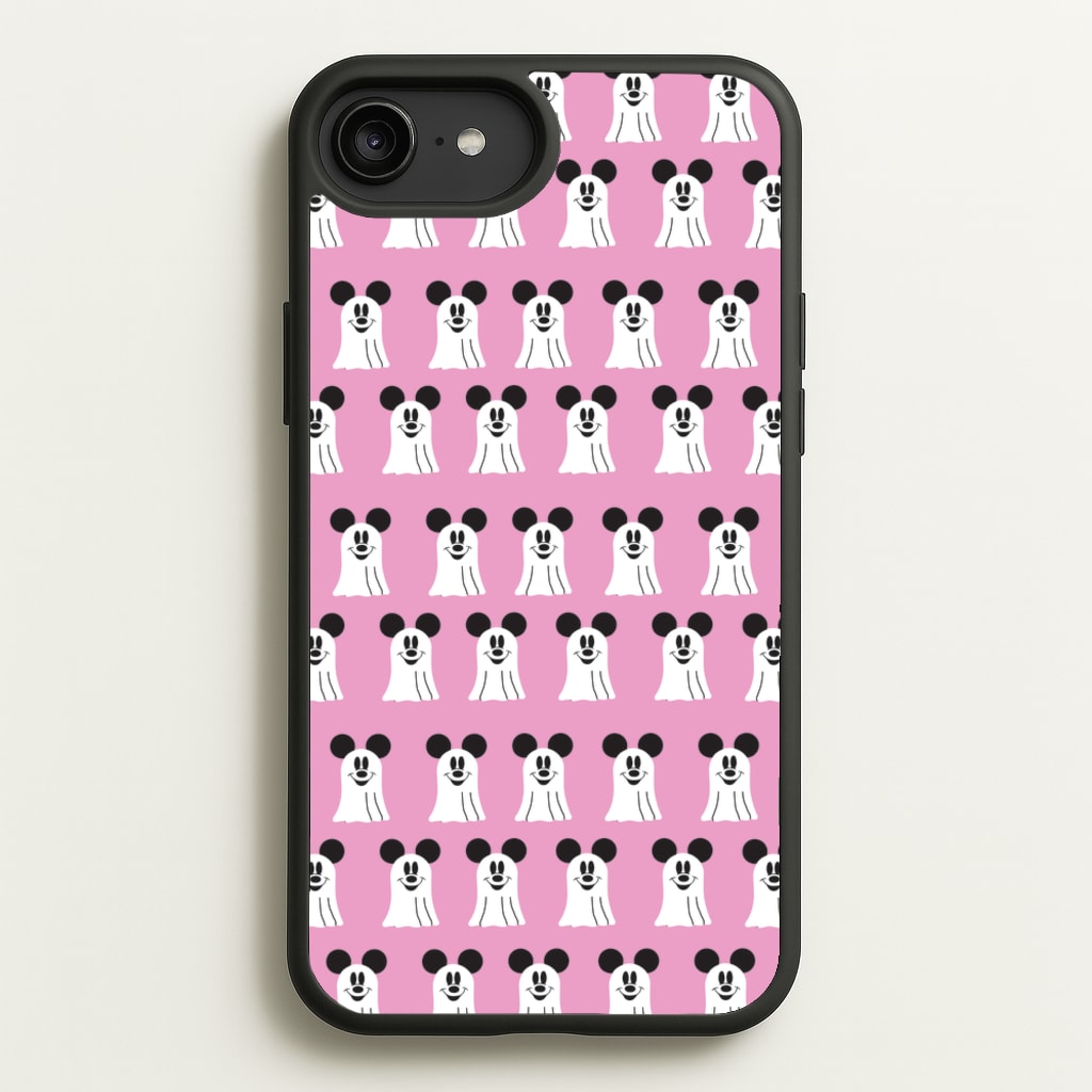 Mouse Ghost Pattern Halloween - Disney Halloween Phone Case for iPhone 6 Plus / 7 Plus / 8 Plus