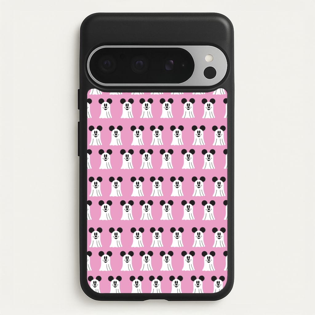 Mouse Ghost Pattern Halloween - Disney Halloween Phone Case for Google Pixel 9 Pro XL