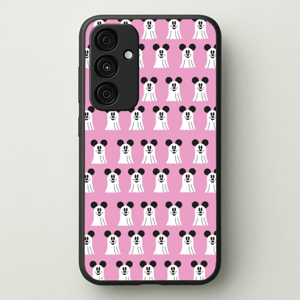 Mouse Ghost Pattern Halloween - Disney Halloween Phone Case for Galaxy A15