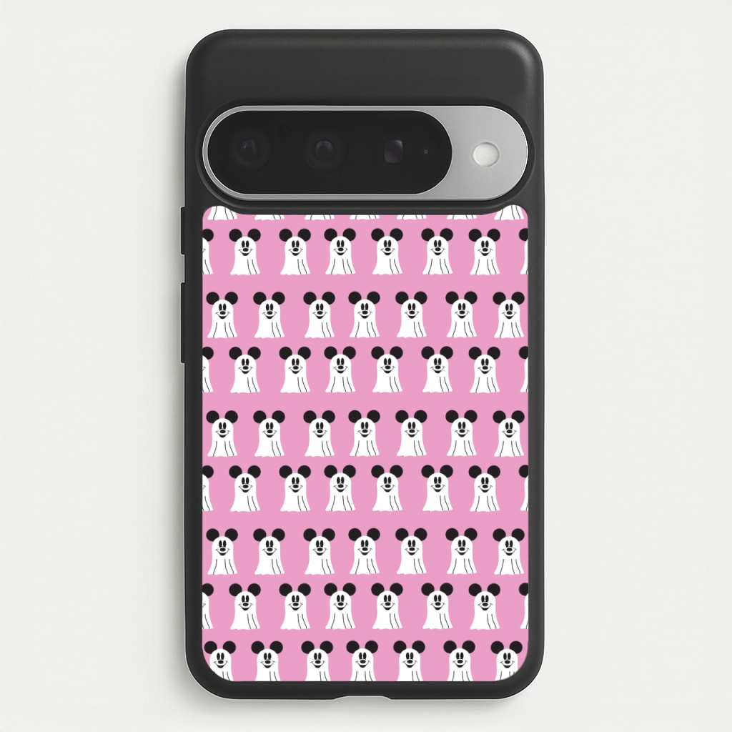 Mouse Ghost Pattern Halloween Phone Case for Google Pixel 10 Pro XL