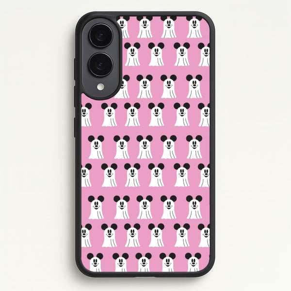 Mouse Ghost Pattern Halloween - Disney Halloween Phone Case for Galaxy S25 Edge