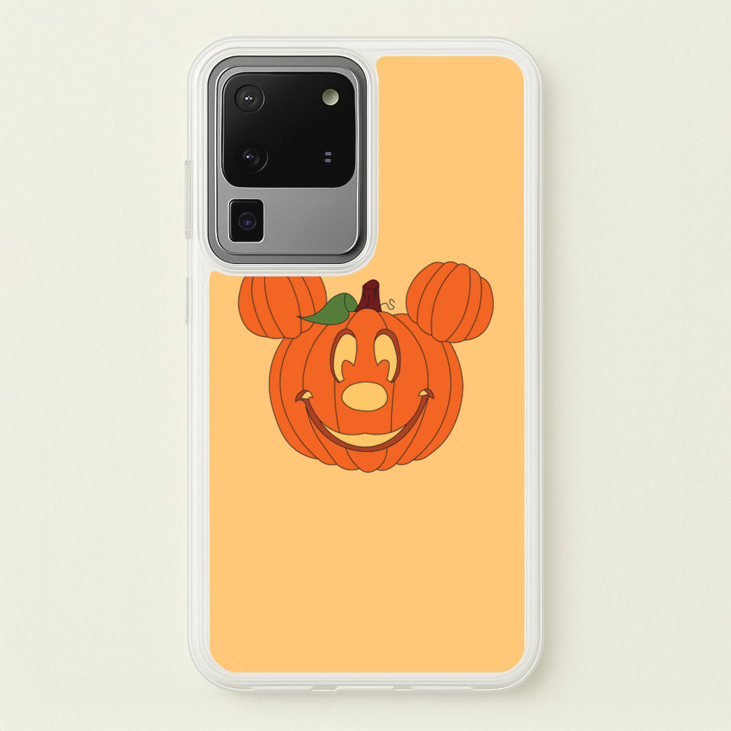 Mouse Pumpkin Halloween - Disney Halloween Phone Case for Galaxy S20 Ultra