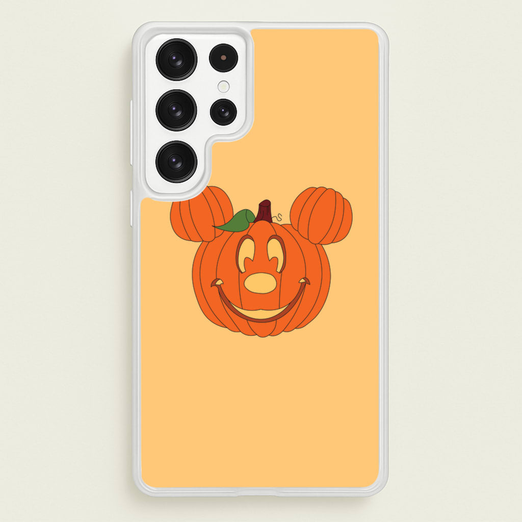 Mouse Pumpkin Halloween - Disney Halloween Phone Case for Galaxy S23 Ultra