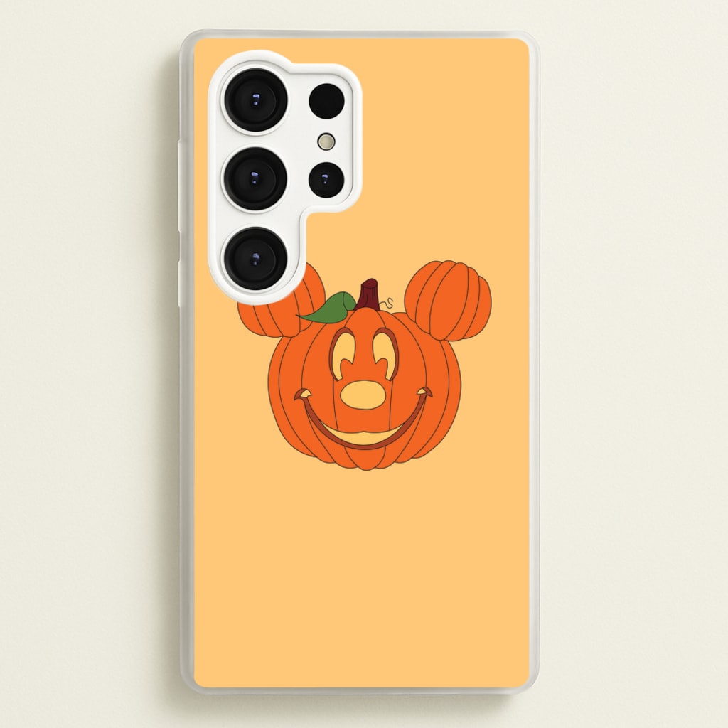 Mouse Pumpkin Halloween - Disney Halloween Phone Case for Galaxy S25 Ultra