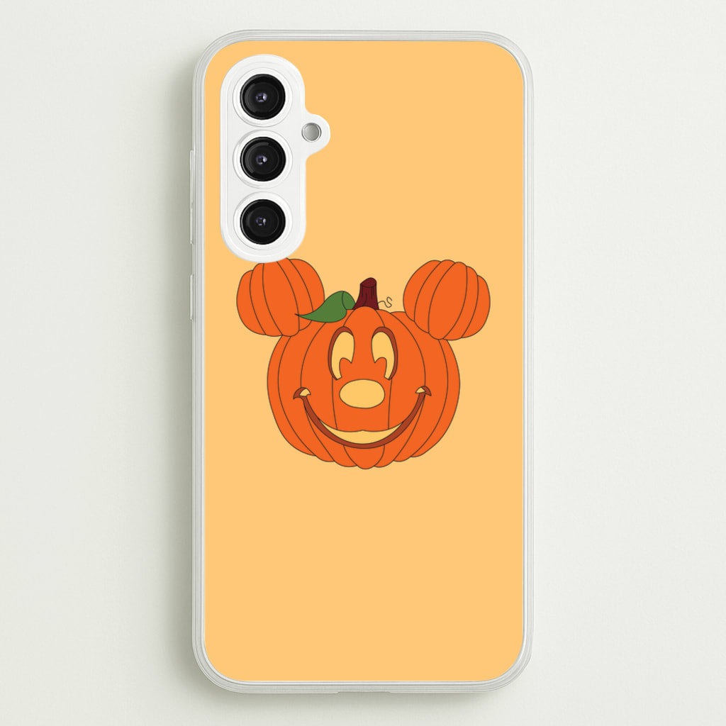 Mouse Pumpkin Halloween - Disney Halloween Phone Case for Galaxy S23FE