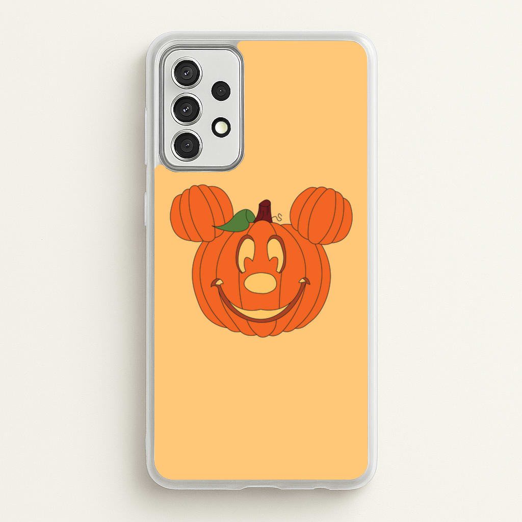 Mouse Pumpkin Halloween - Disney Halloween Phone Case for Galaxy A52 / A52s