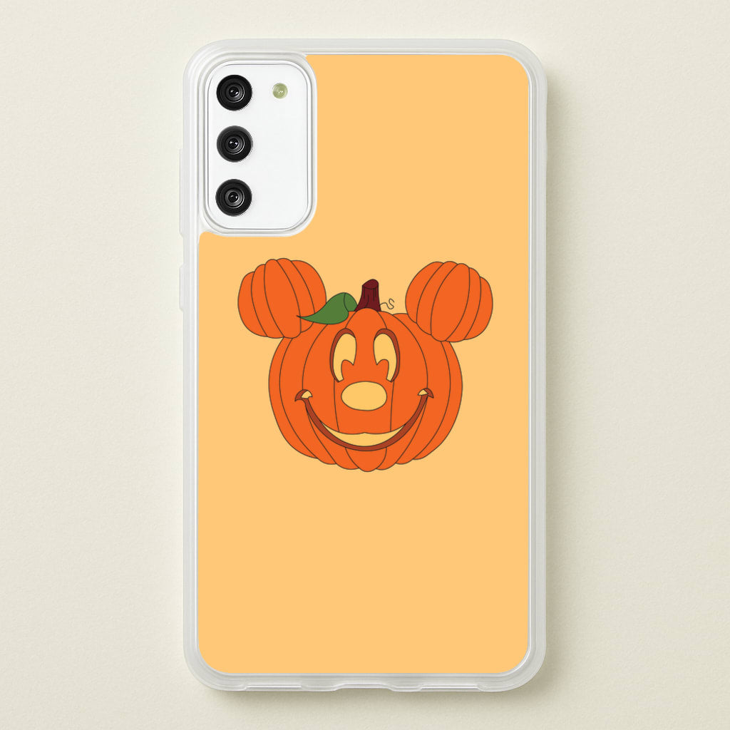 Mouse Pumpkin Halloween - Disney Halloween Phone Case for Galaxy S20
