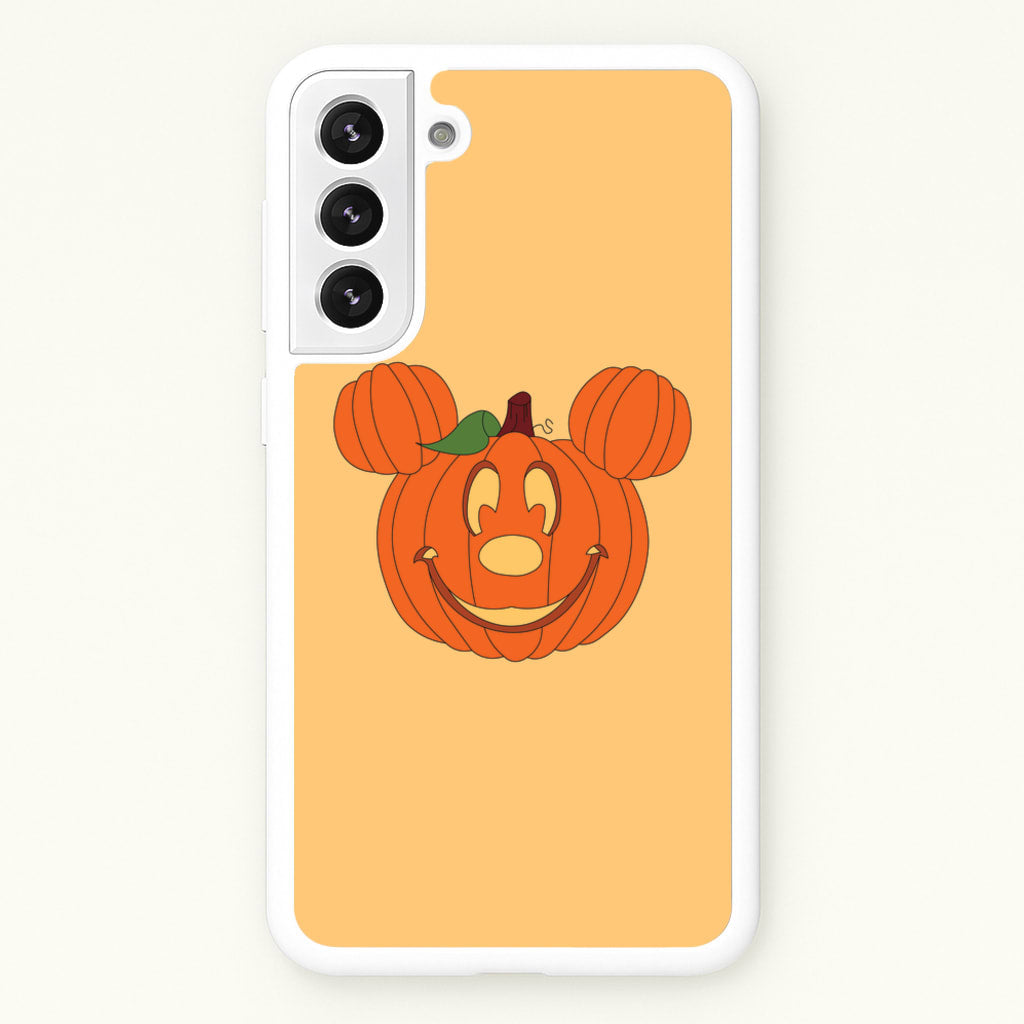 Mouse Pumpkin Halloween - Disney Halloween Phone Case for Galaxy S22 Plus