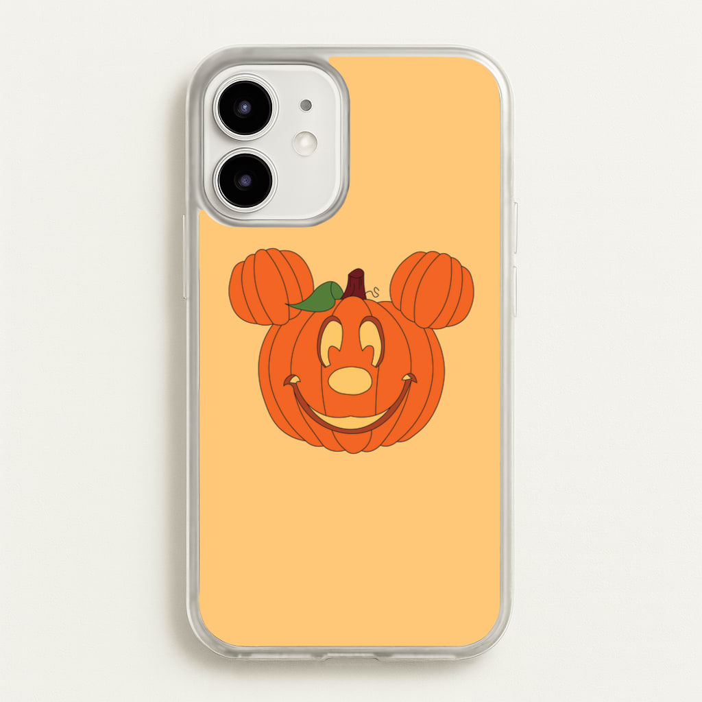Mouse Pumpkin Halloween - Disney Halloween Phone Case for iPhone 12 Mini