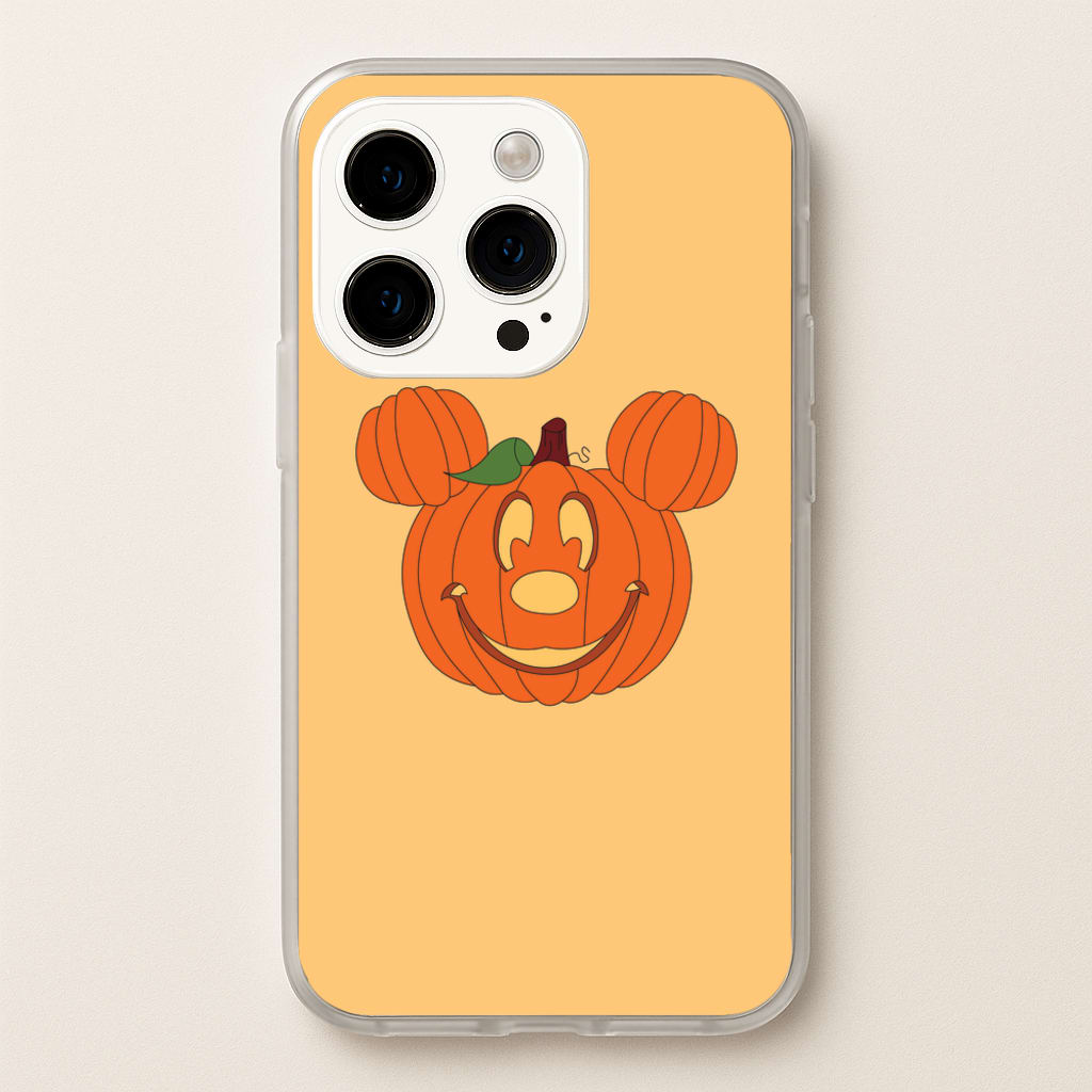Mouse Pumpkin Halloween - Disney Halloween Phone Case for iPhone 15 Pro Max