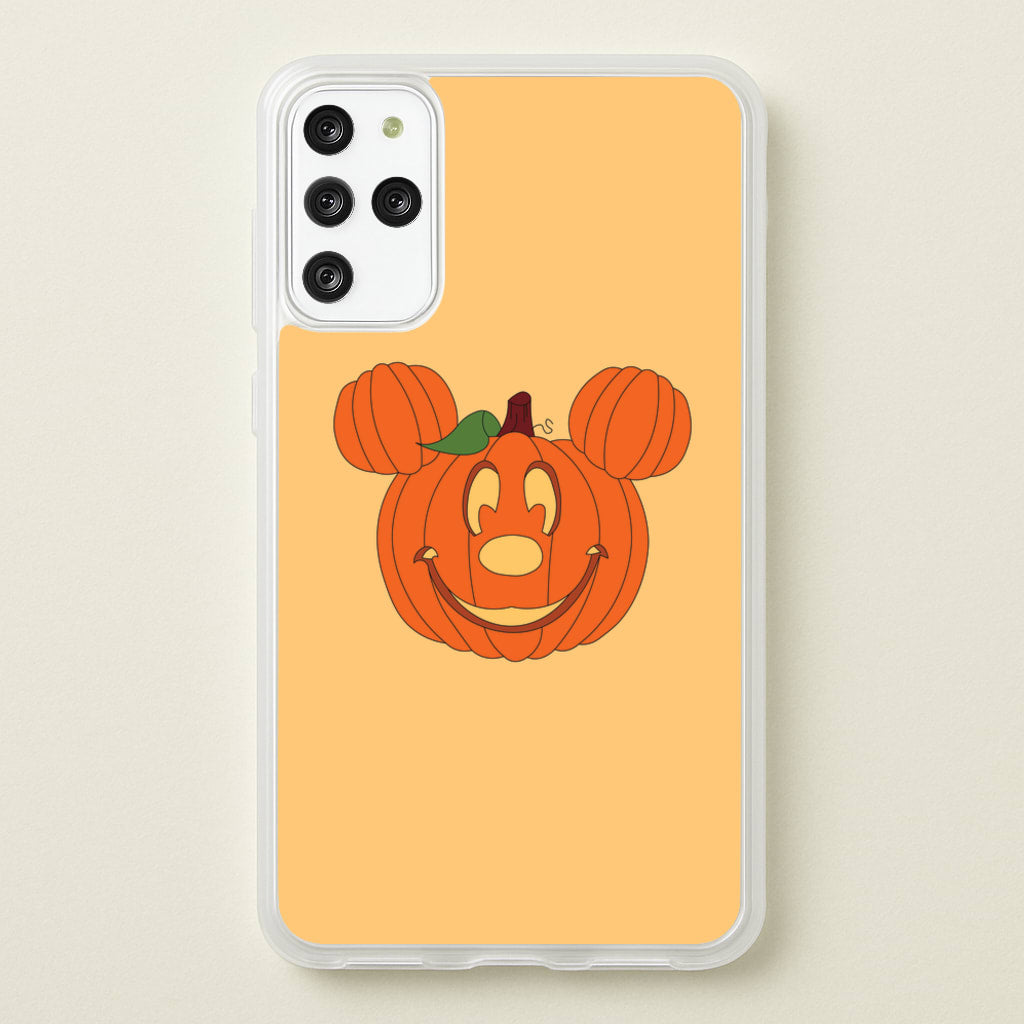 Mouse Pumpkin Halloween - Disney Halloween Phone Case for Galaxy S20 Plus