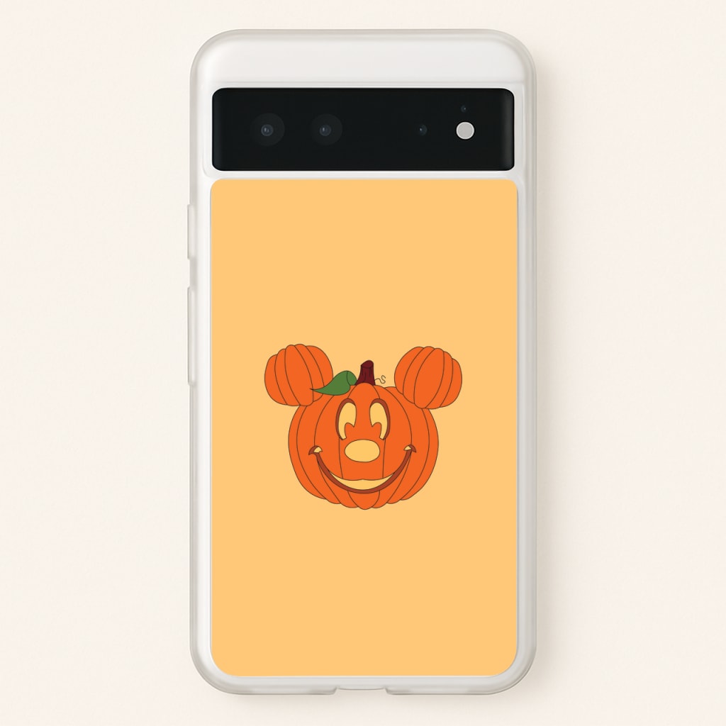 Mouse Pumpkin Halloween - Disney Halloween Phone Case for Google Pixel 6