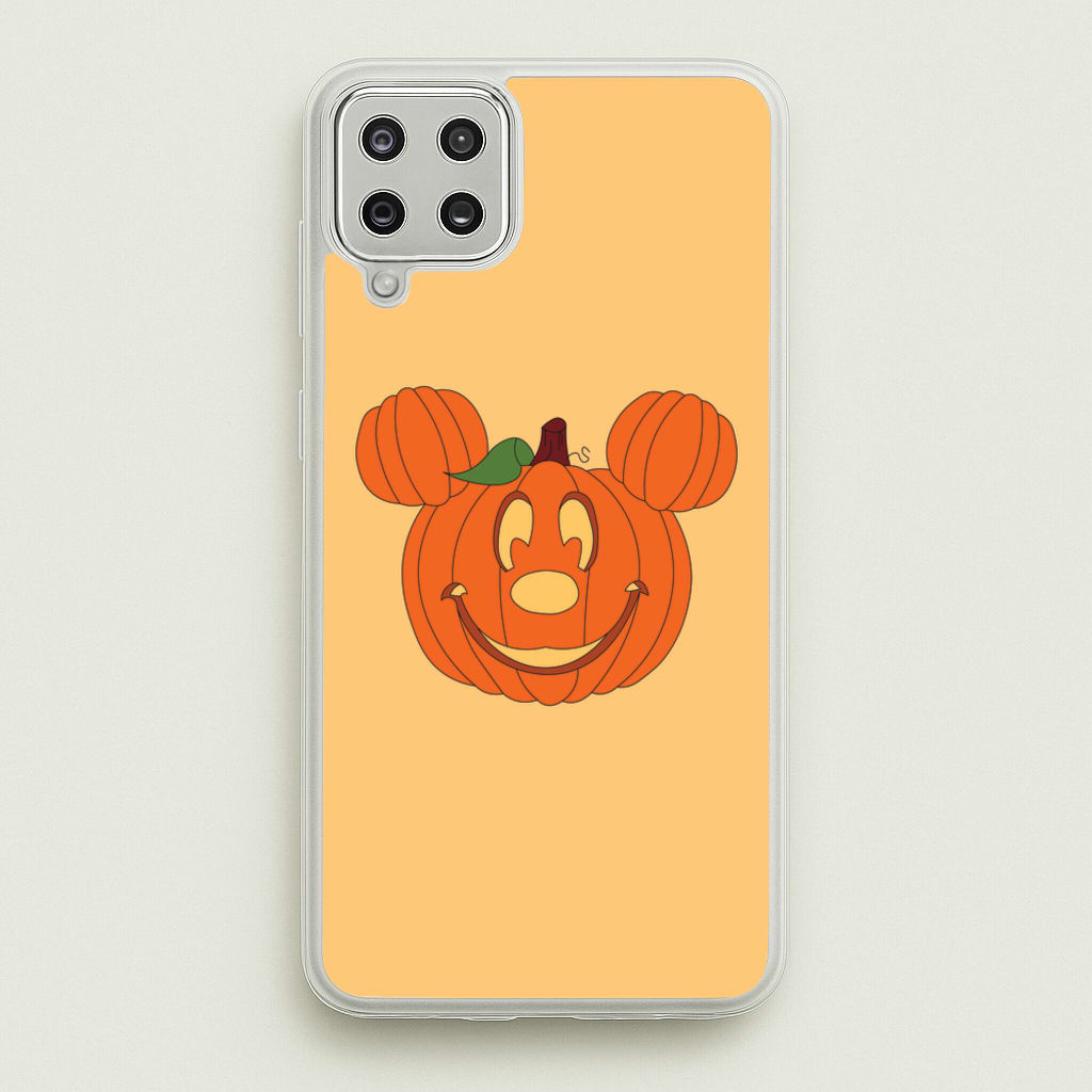 Mouse Pumpkin Halloween - Disney Halloween Phone Case for Galaxy A12
