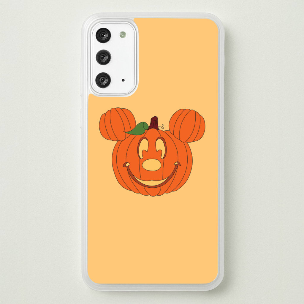 Mouse Pumpkin Halloween - Disney Halloween Phone Case for Galaxy Note 20