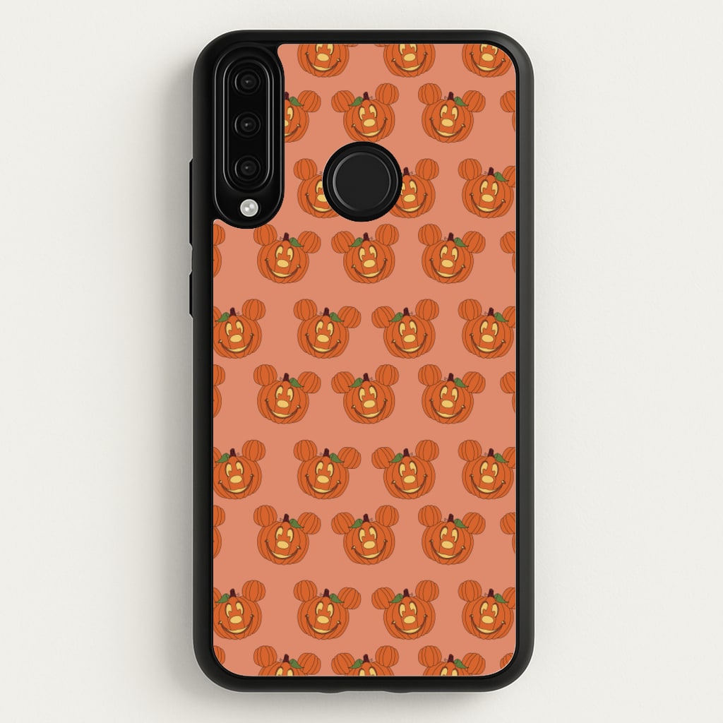 Mouse Pumpkin Pattern Halloween - Disney Halloween Phone Case for Huawei P30 Lite