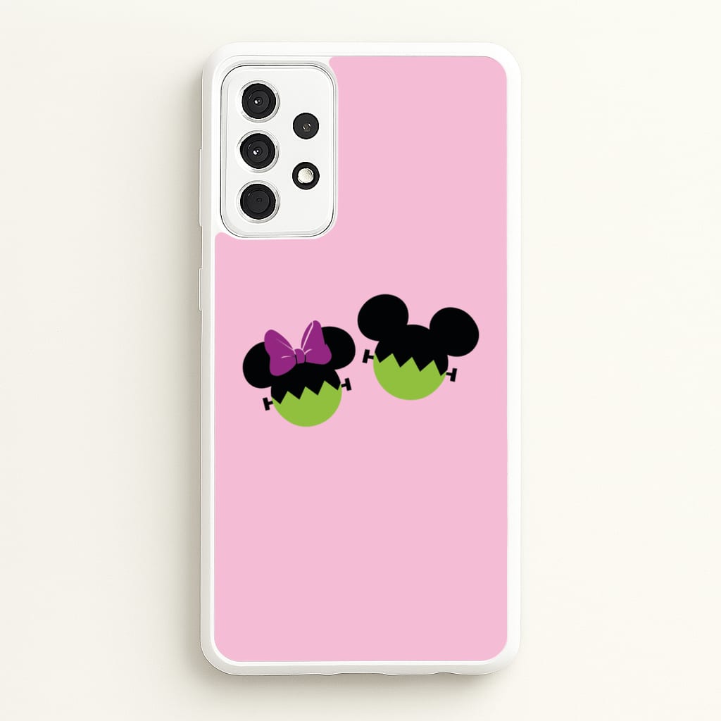 Frankenstein Mice Halloween - Disney Halloween Phone Case for Galaxy A52 / A52s